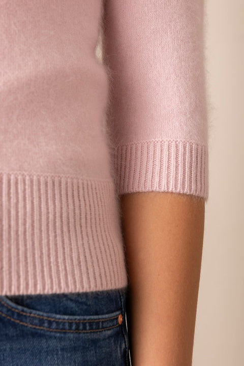 Genser - Fluffy Statement Pullover Candy Rose