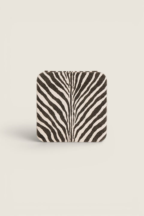 Smykkeskrin - Travel Box Zebra