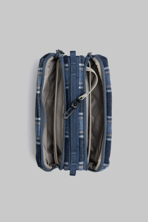 Veske - Bottle Sacoche Medium Blue Check