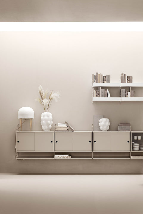 Skap - Skyvedører 78x30x42 Beige