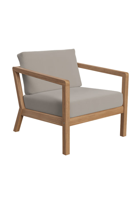 Loungestol - Virkelyst Armchair Teak/Papyrus
