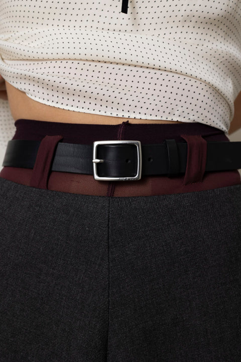 Strømpebukse - Tights Lycra Belt Bordeaux