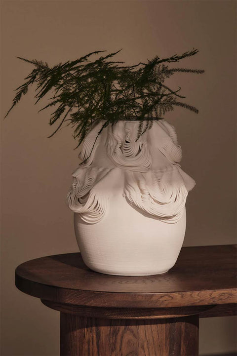 Vase - Drisca Off-White