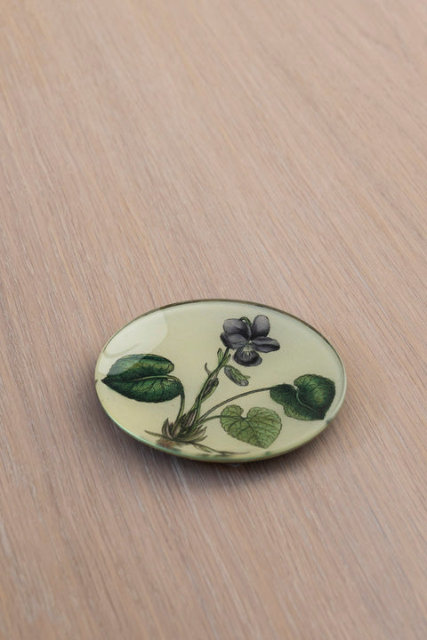 Glassfat - Decoupage Viola