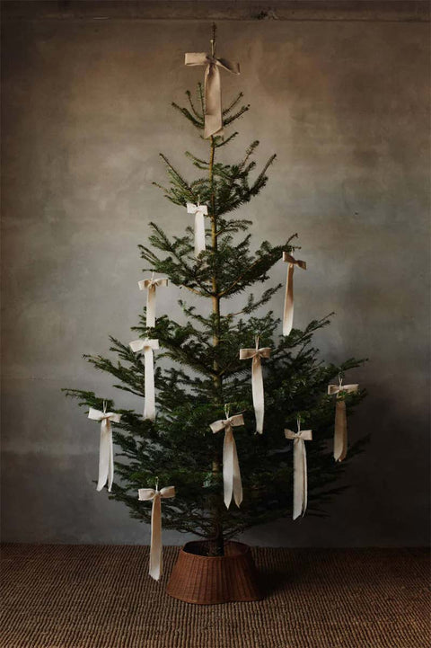 Julepynt - Bow Decoration 2pk Natural