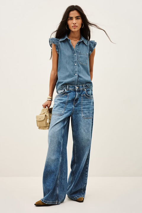 Skjorte - Shirt Yoyo Blue Jeans