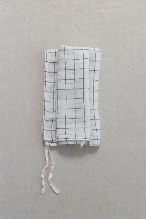 Kjøkkenhåndkle - XL Navy/White Checks