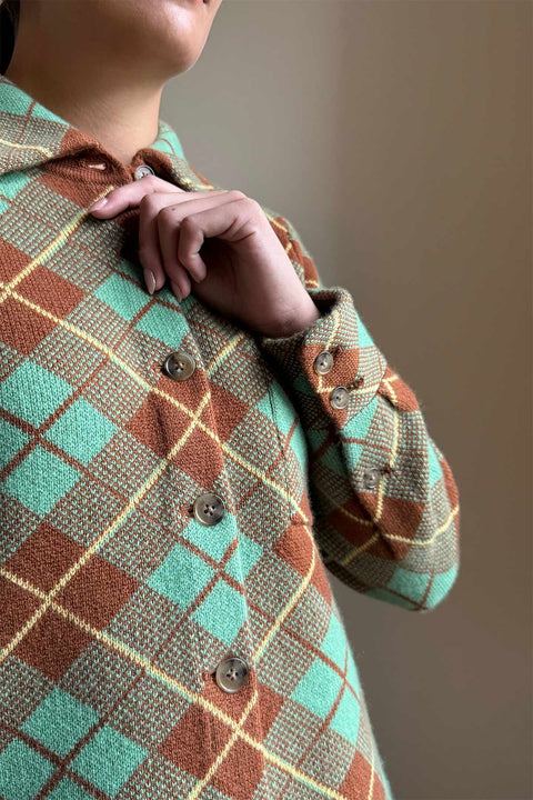 Skjorte - Dylan Plaid Shirt Highland Combo