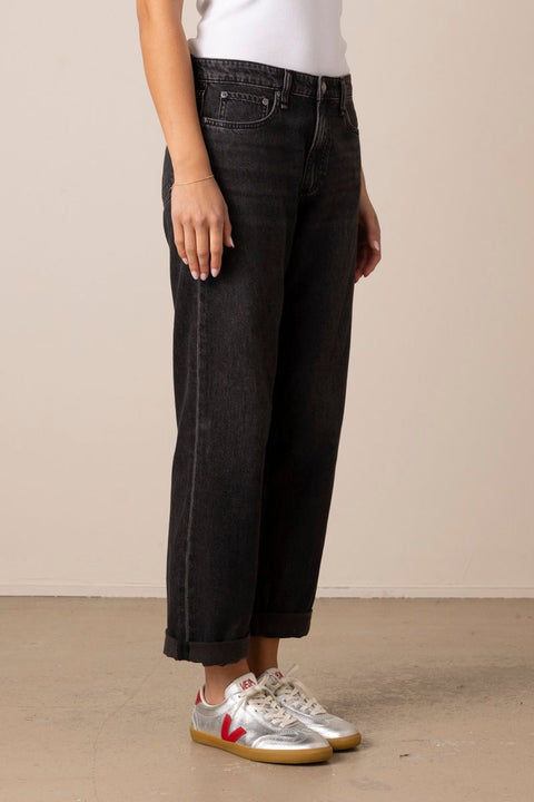 Jeans - Featherweight Baggy Dre Low Rise Boyfriend Black