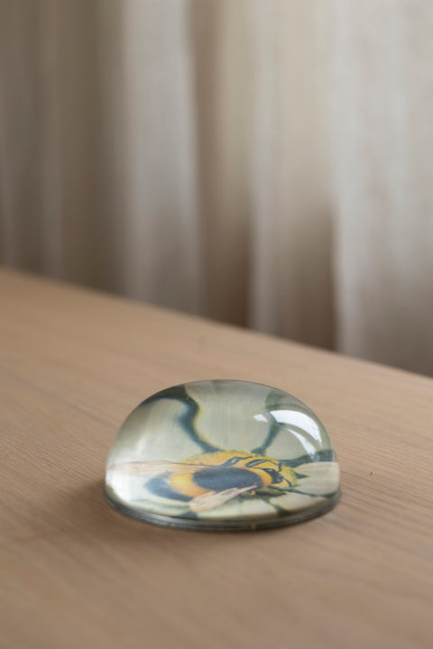 Papirvekt - Decoupage Fuzzy Bee