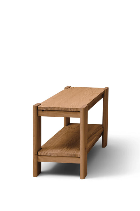 Benk - Beam Bench Mørk Brun Furu