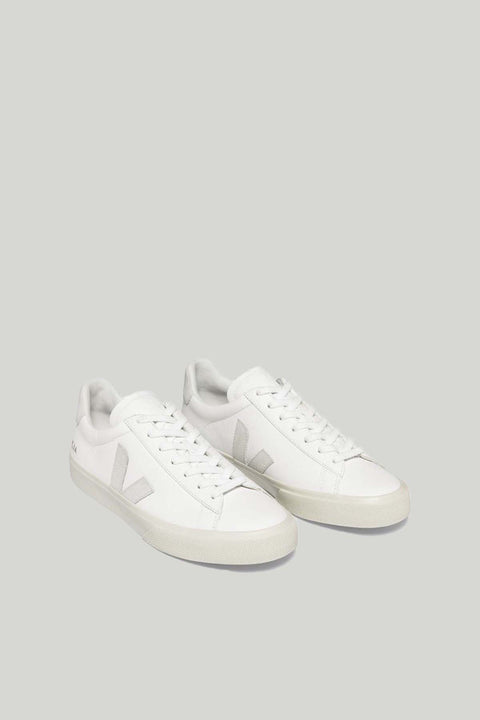 Sneakers -  Campo Chromefree Leather White Natural