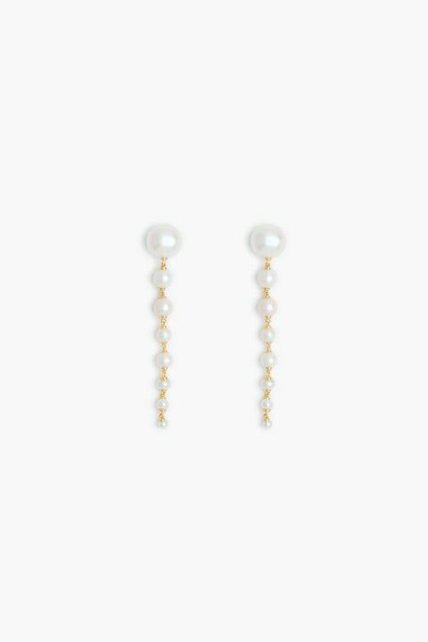 Øredobber - Lumora Chandelier Earrings Gold