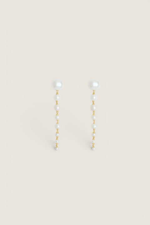 Øredobber - Lumora Chandelier Earrings Gold