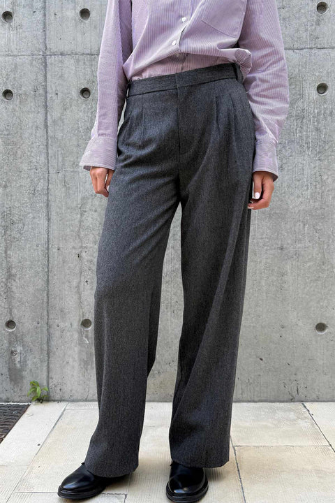 Bukse - Lawrence Tailored Pant Charcoal