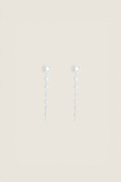 Øredobber - Lumora Chandelier Earrings Silver