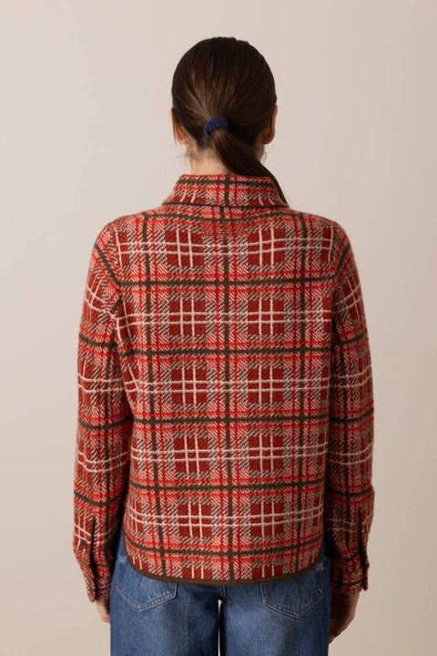 Jakke - Dylan Plaid Shirt Chili Combo