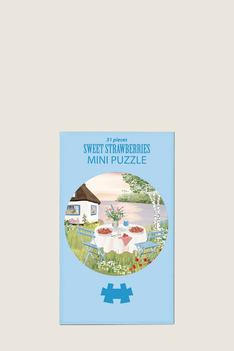 Puslespill - Mini Puzzle Sweet Strawberries