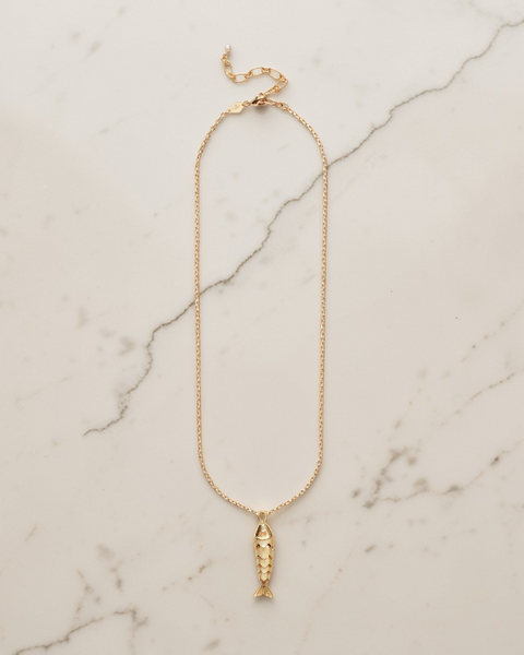 Halskjede - Something Fishy Gold