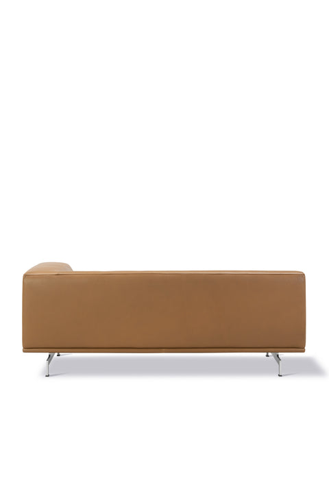 Sofa - Delphi 4514 Høyre Max 91/Børstet Aluminium
