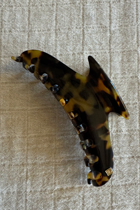 Hårklype - Claw Clip 12cm Horn