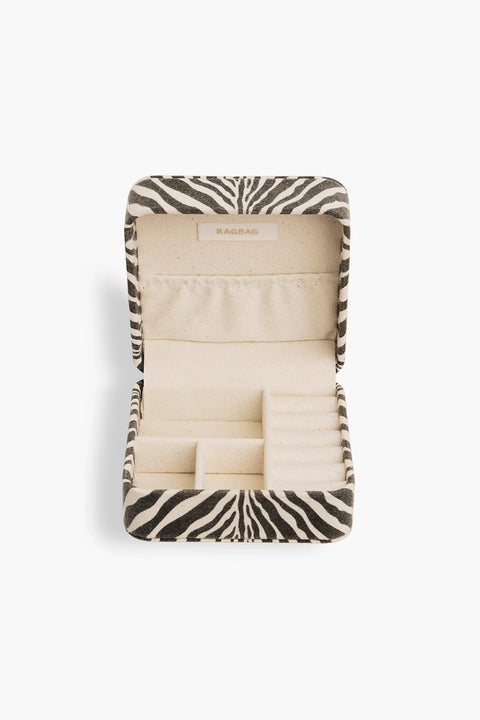 Smykkeskrin - Travel Box Zebra