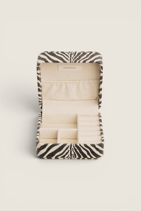Smykkeskrin - Travel Box Zebra