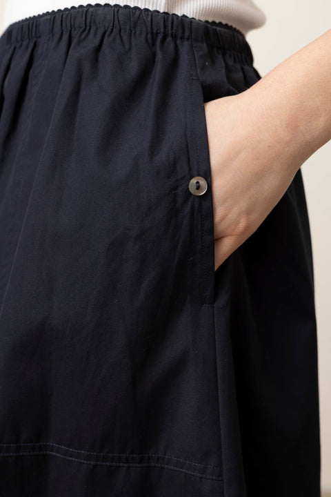 Skjørt - Scallop Detail Maxi Skirt Eclipse