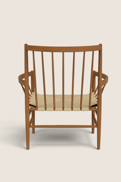Lenestol - J82 Lounge Chair Røkt/Oljet Eik/Natur