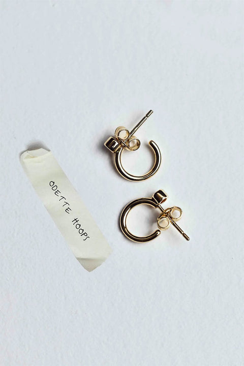 Øredobber - Odette Hoops Gold