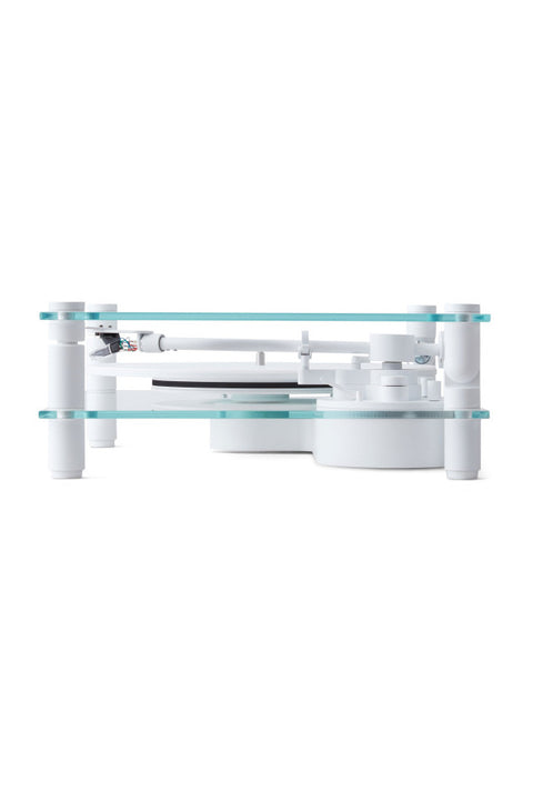 Platespiller - Transparent Turntable White