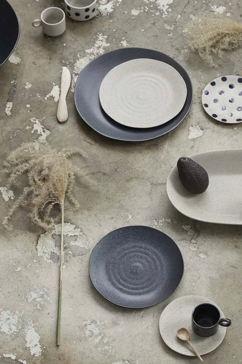 Tallerken - Grainy Frokost Dia21cm Sand