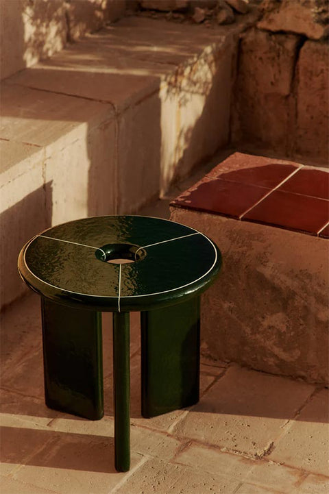 Sidebord - Deya Dia47cm Dark Green