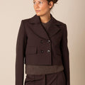 Jakke - Emotional Essence Jacket Dark Chocolate