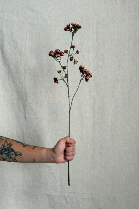 Blomst - Ferskenblomst H67cm Rosa