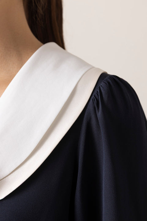 Bluse - Eimer Top Navy