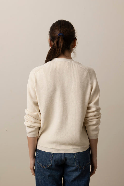 Cardigan - Vada Pure Ecru