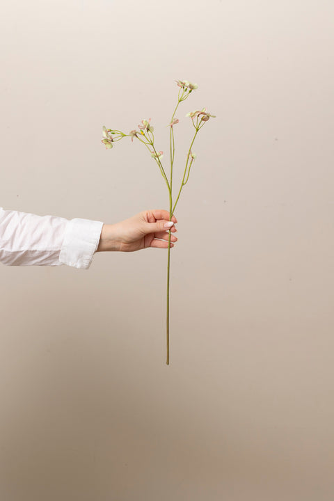 Blomst - Pensé H63cm Grønn