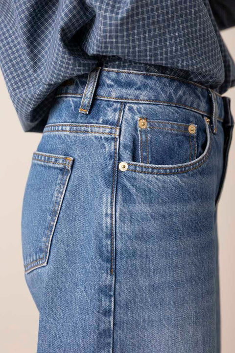 Jeans - Wilma Vintage Washed Blue