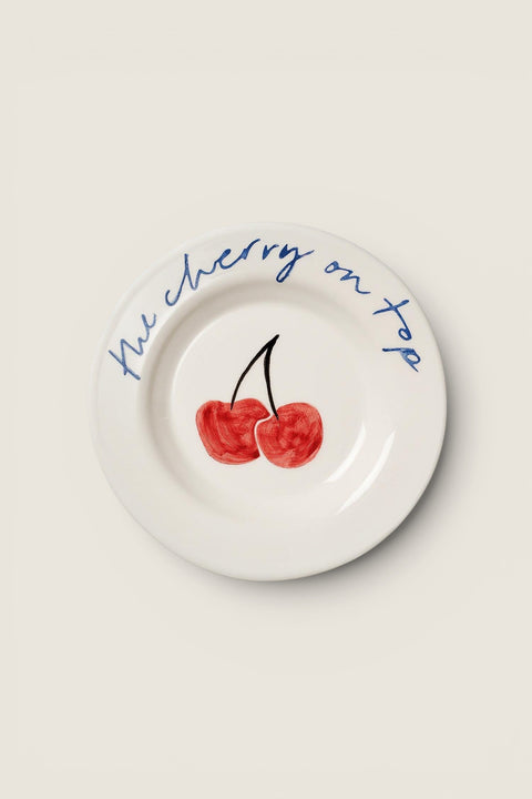 Tallerken - Cherry Tapas Plate 15cm Red