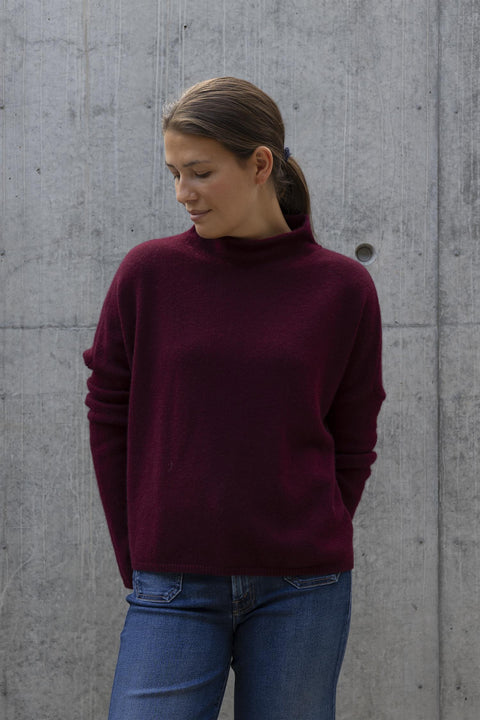 Genser - Sandy Sweater Deep Plum