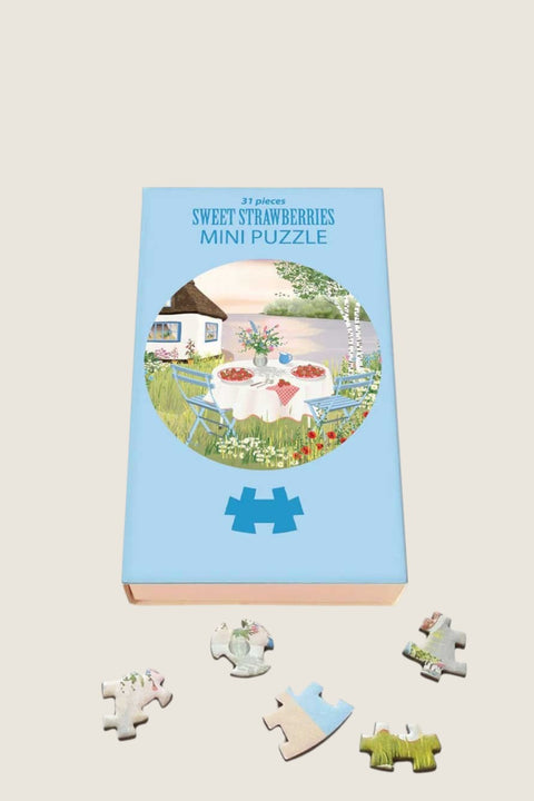 Puslespill - Mini Puzzle Sweet Strawberries