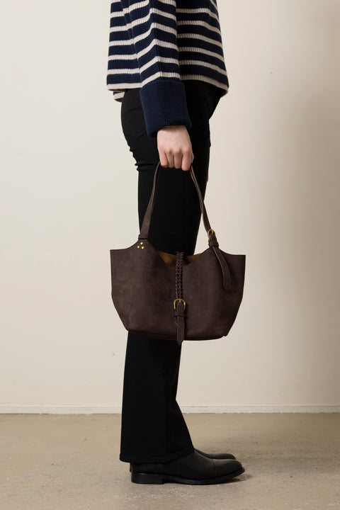 Veske - Joseph S Imprimé Croco Moka