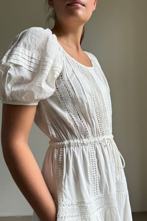 Kjole - Isolde SS Cotton Dress Pristine
