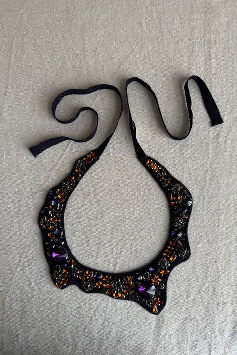 Halskjede - Collar Dark Violet