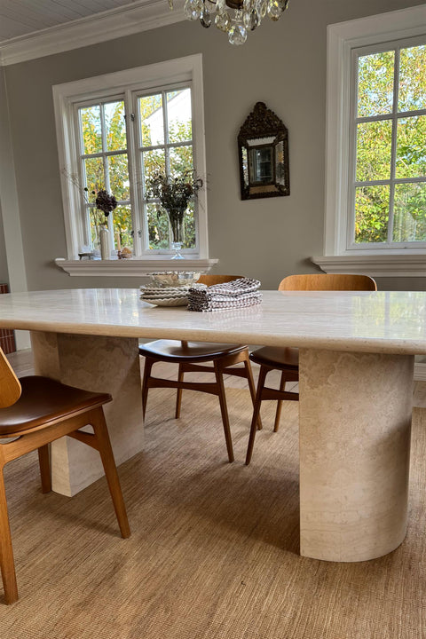 Spisebord - Claude Travertin Light Beige