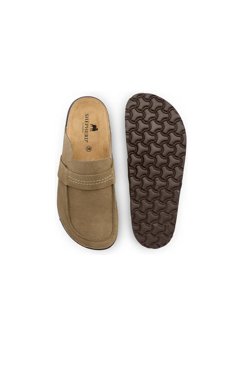 Clogs - Petra Taupe Mocka