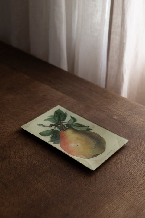 Glassfat - Decoupage Poire