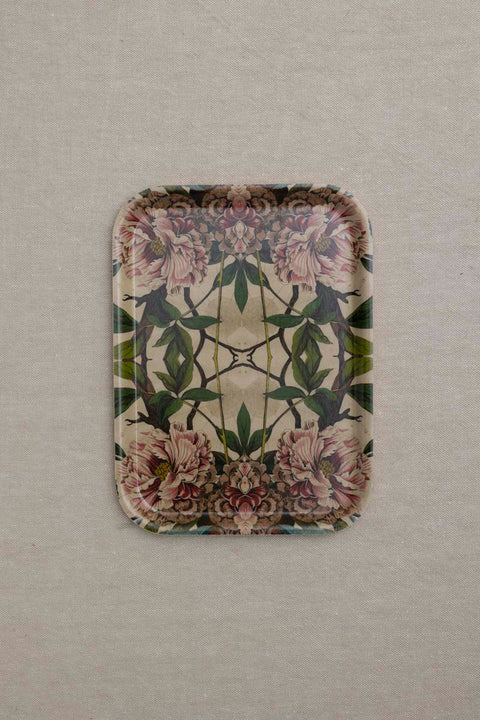 Brett - Peonies Small Birch Wood