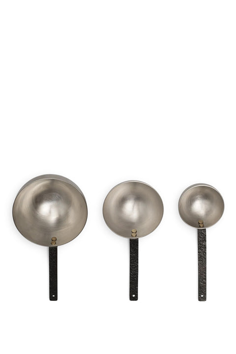 Måleskjeer - Obra 3pk Stainless Steel